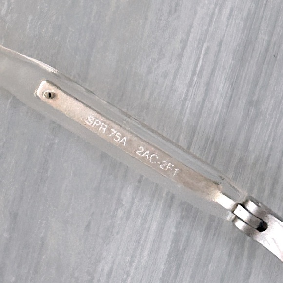 Prada RARE Sunglasses Full Inclusion SPR 75A - 2AC-1L1 Transparent Purple - Picture 15 of 16